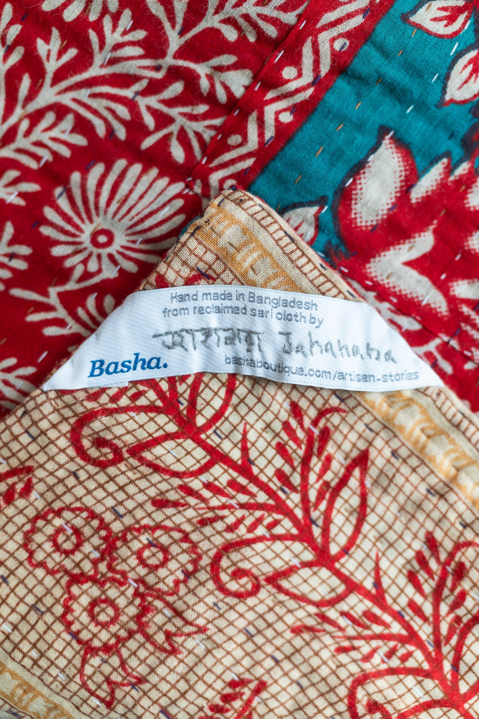 Adventure Kantha Throw