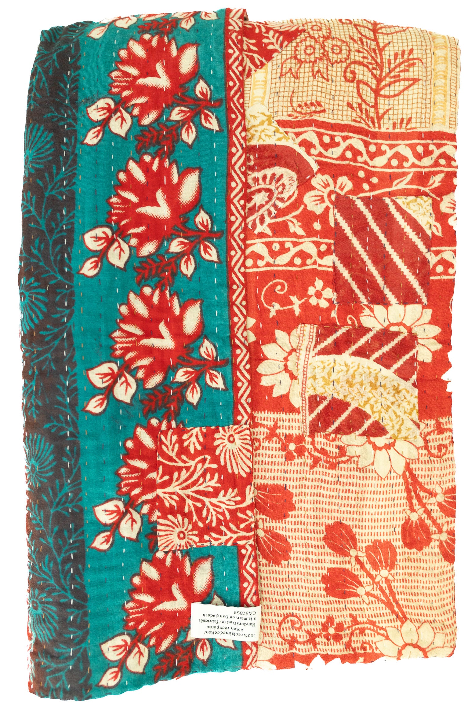 Adventure Kantha Throw