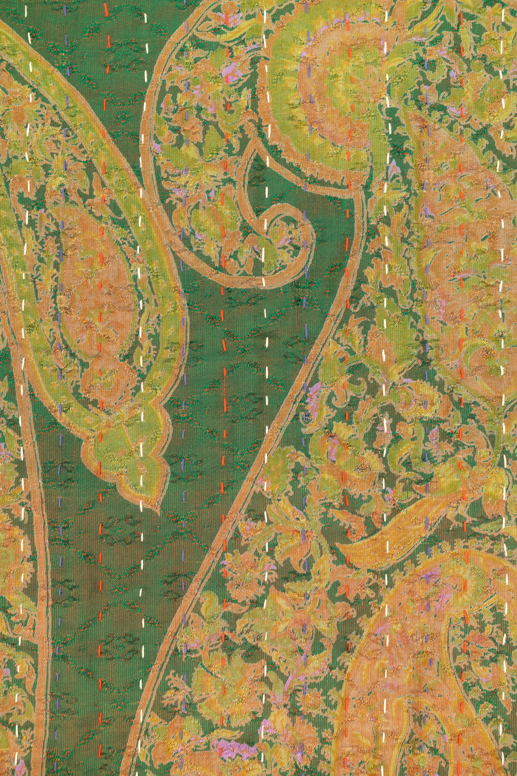 Air Silk Blend Kantha Throw