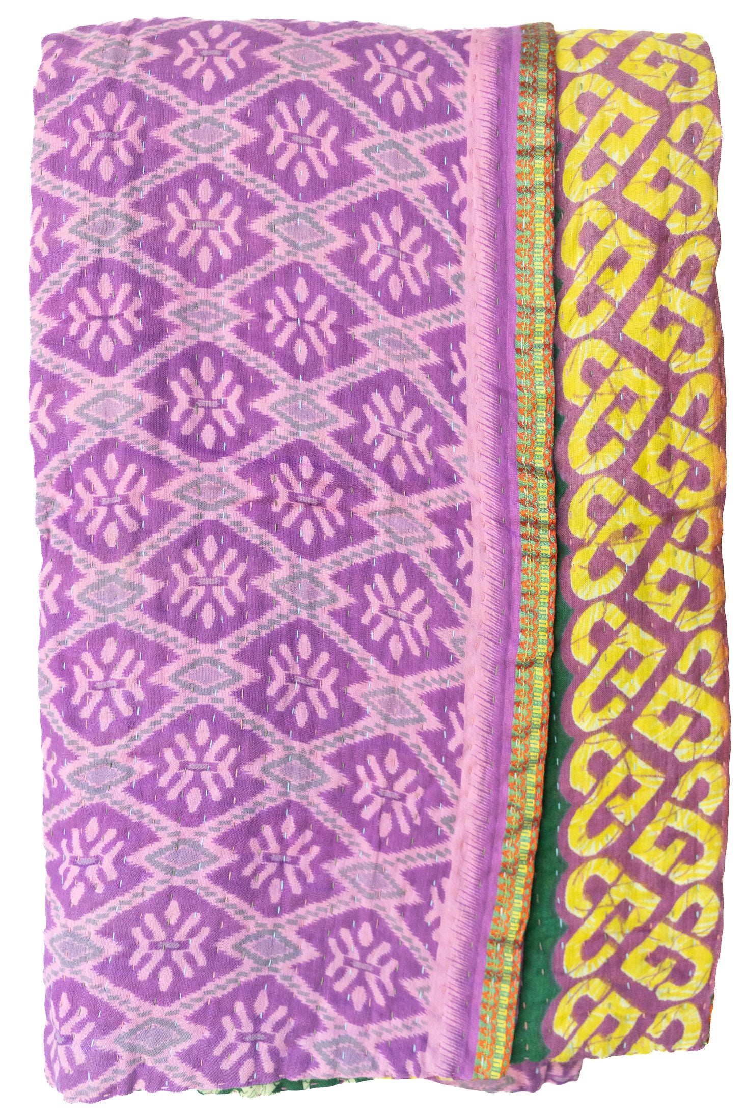 Almost Kantha Throw
