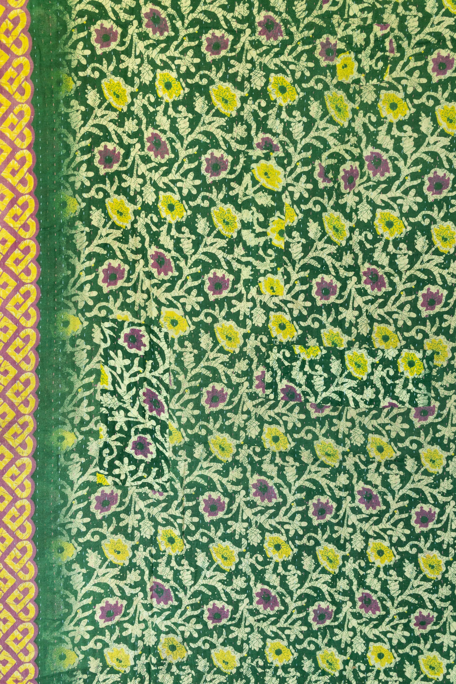 Almost Kantha Throw