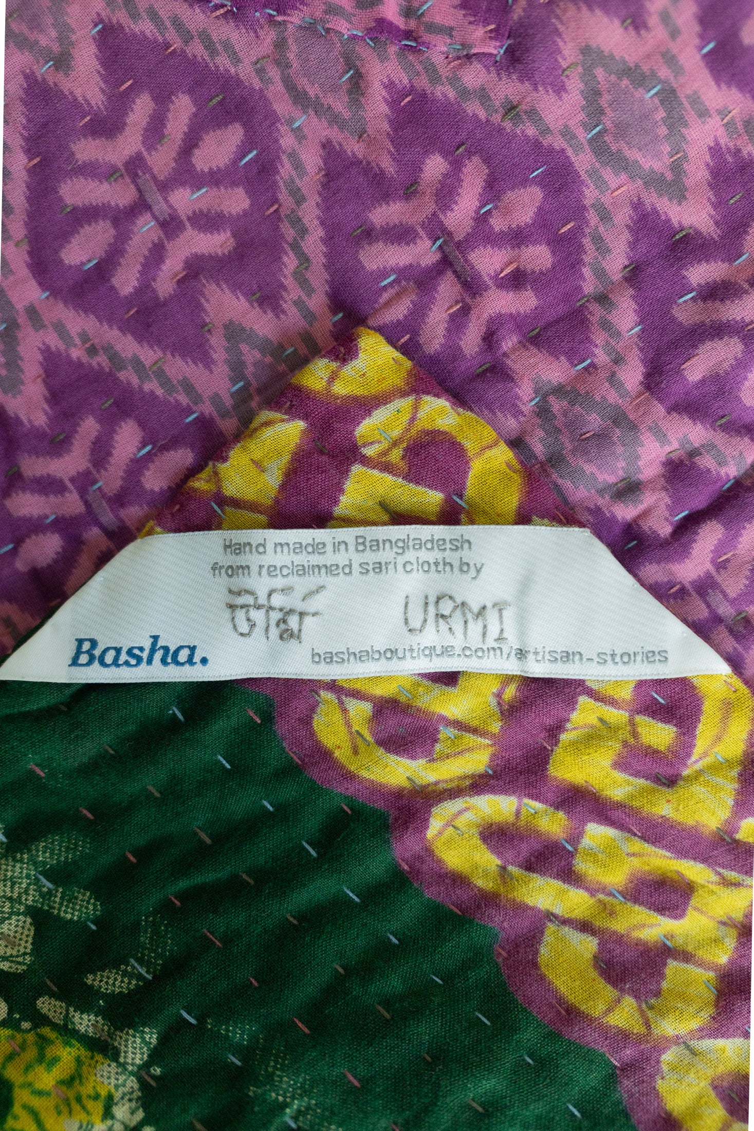 Almost Kantha Throw