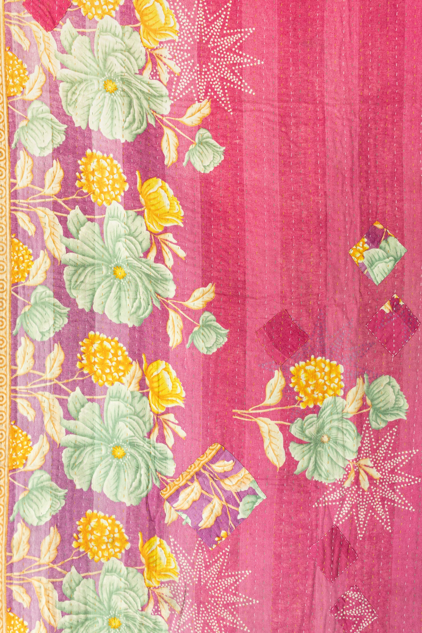 Amaze Kantha Throw Blanket