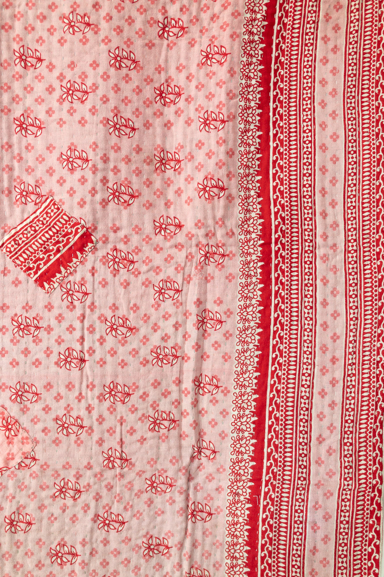Amazing Kantha Throw