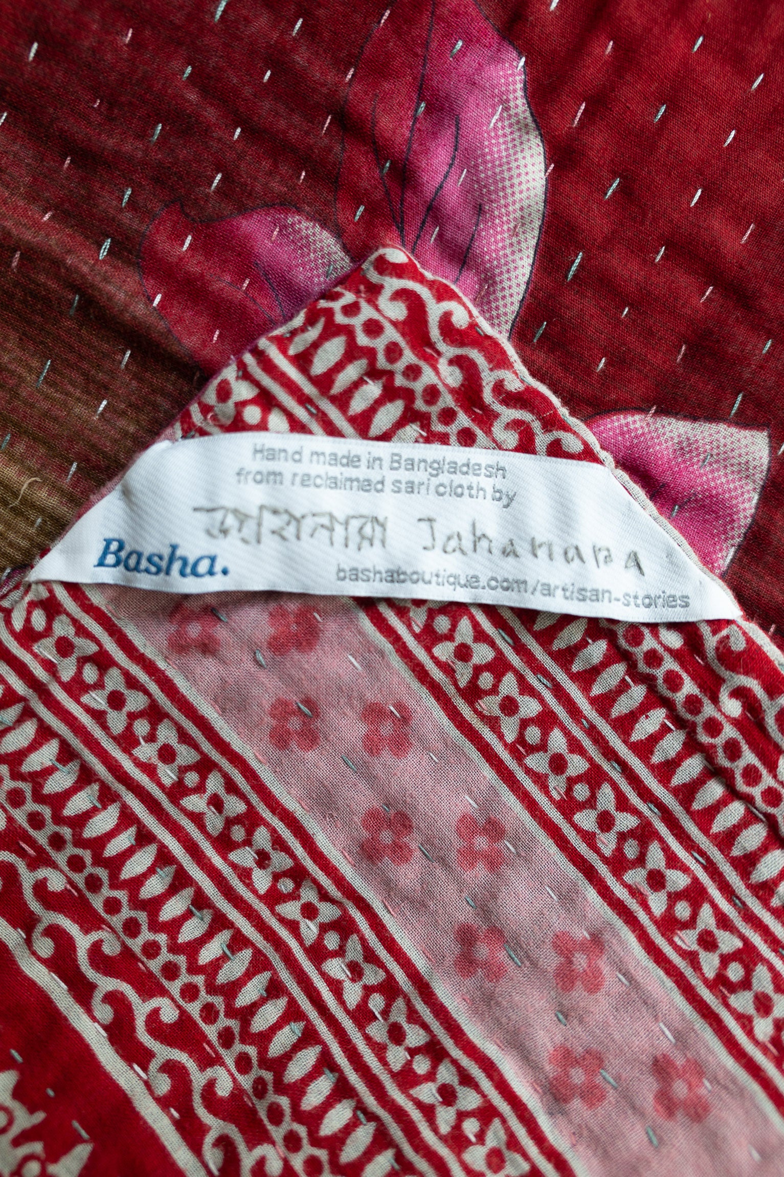 Amazing Kantha Throw