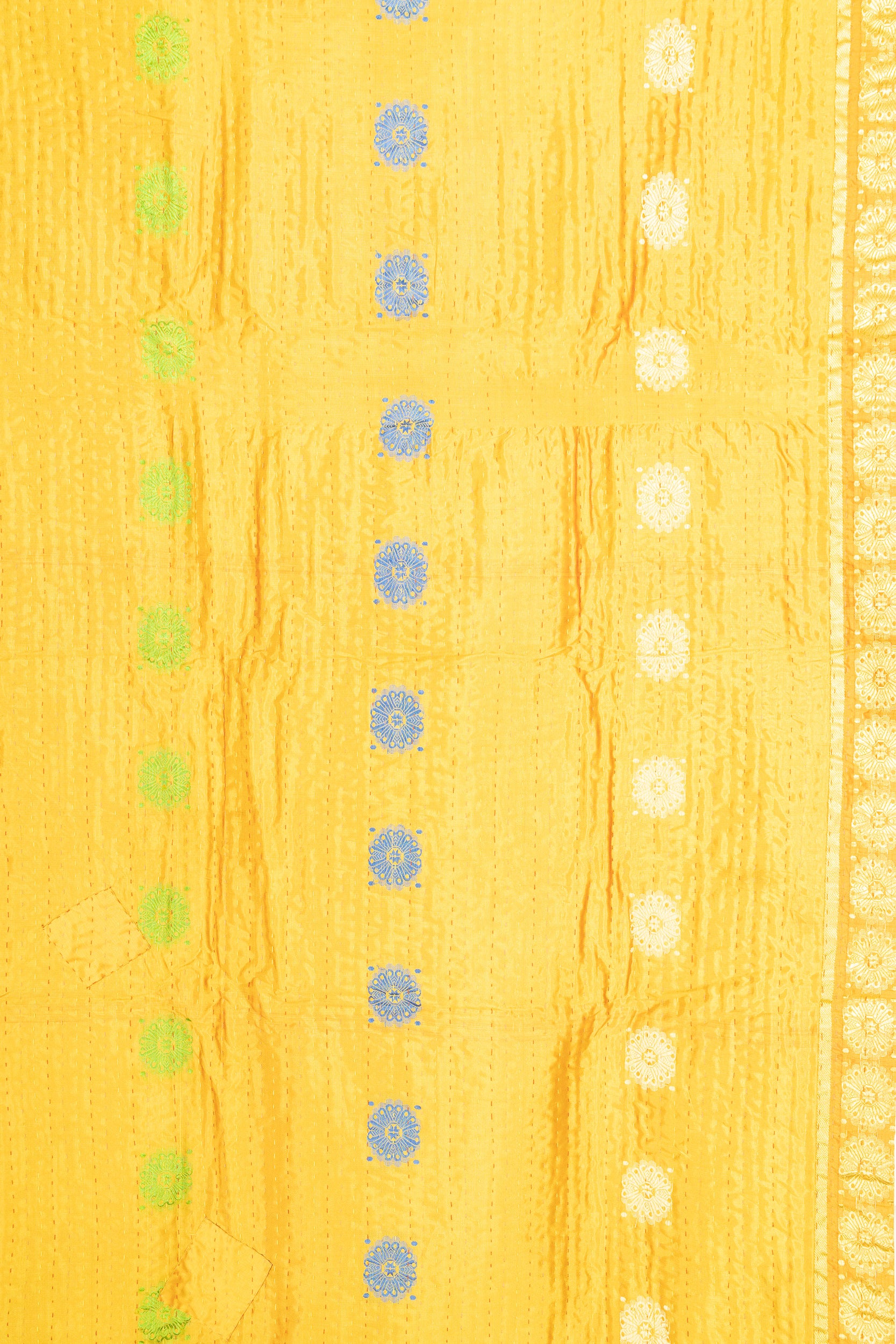 Anew Silk Blend Kantha Throw