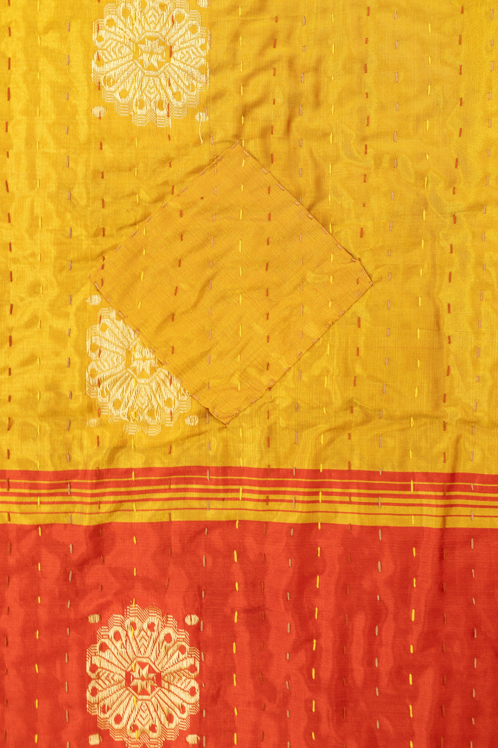 Anew Silk Blend Kantha Throw