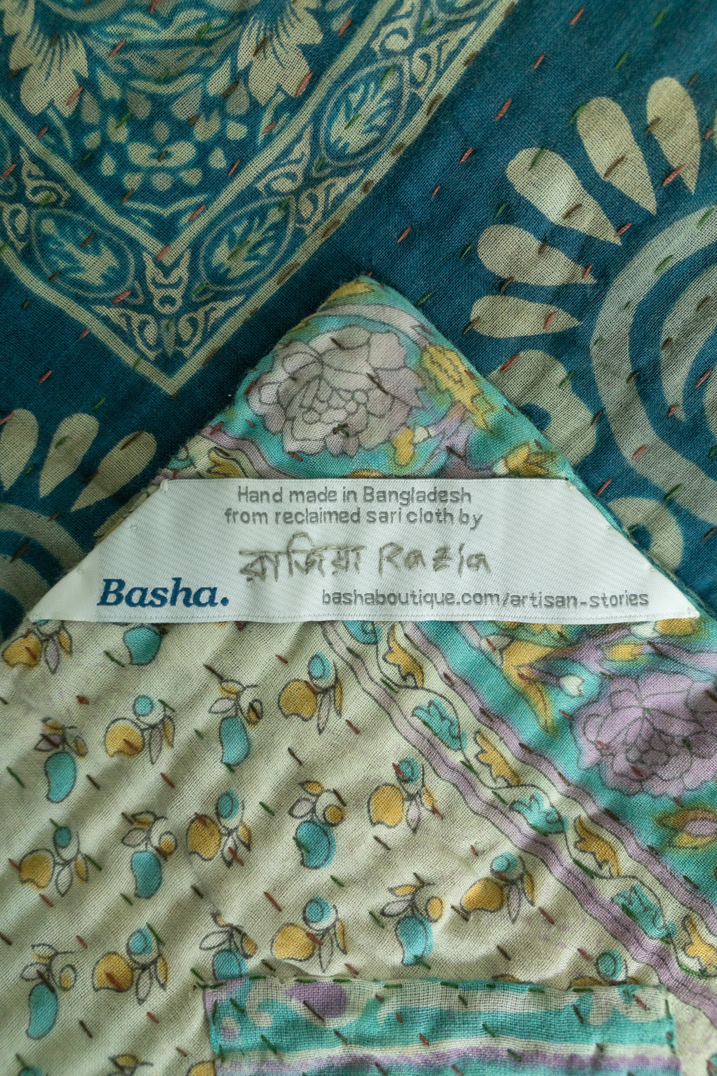 Arrival Kantha Throw
