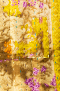 Assured Large Kantha Throw Blanket