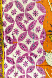 Assured Large Kantha Throw Blanket