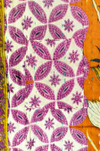 Assured Large Kantha Throw Blanket