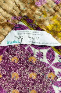 Assured Large Kantha Throw Blanket