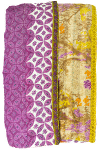 Assured Large Kantha Throw Blanket