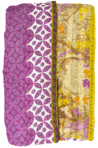 Assured Large Kantha Throw Blanket