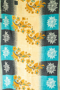 Astounding Kantha Throw Blanket