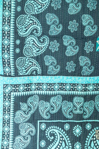 Astounding Kantha Throw Blanket