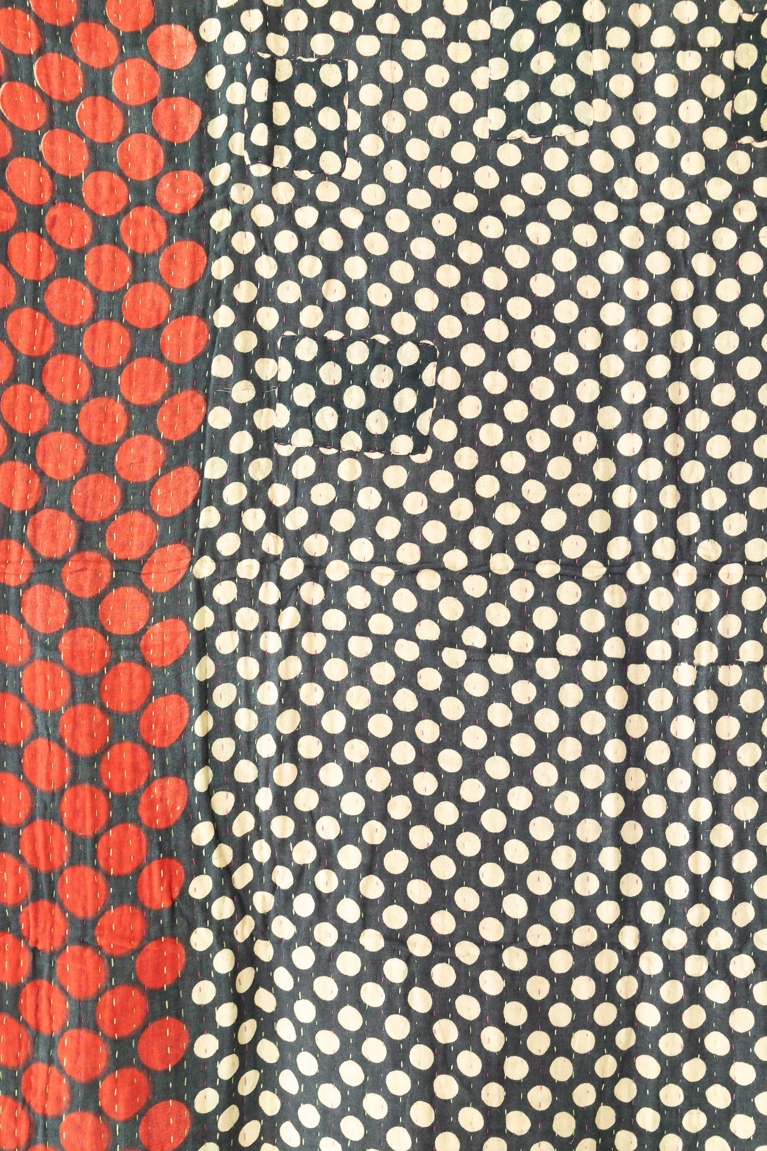 Astounding Kantha Throw