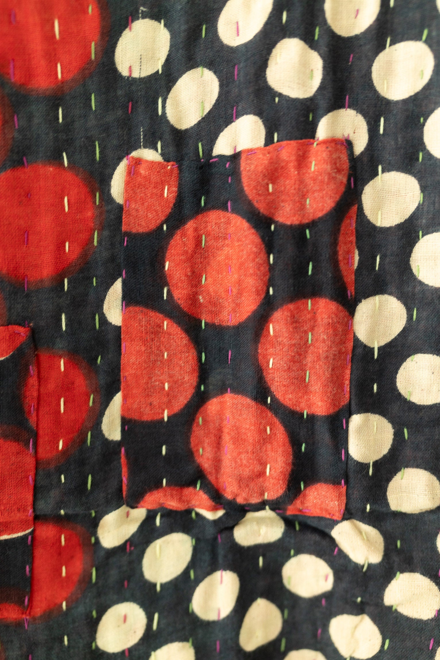 Astounding Kantha Throw