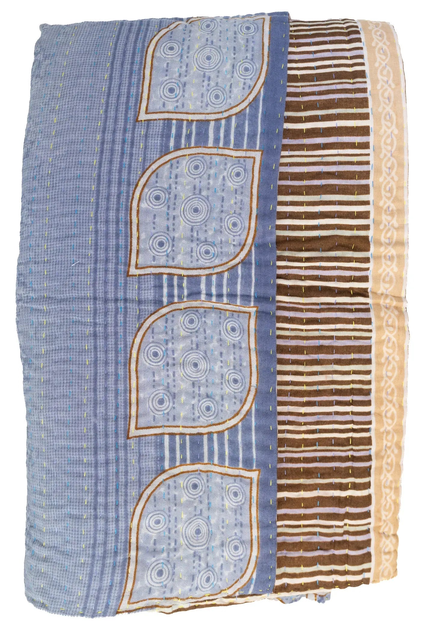 Awake Kantha Throw Blanket