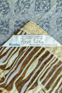 Awake Kantha Throw Blanket