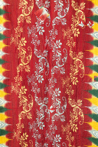 Kantha Throw Bed Quilt
