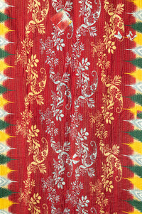 Kantha Throw Bed Quilt