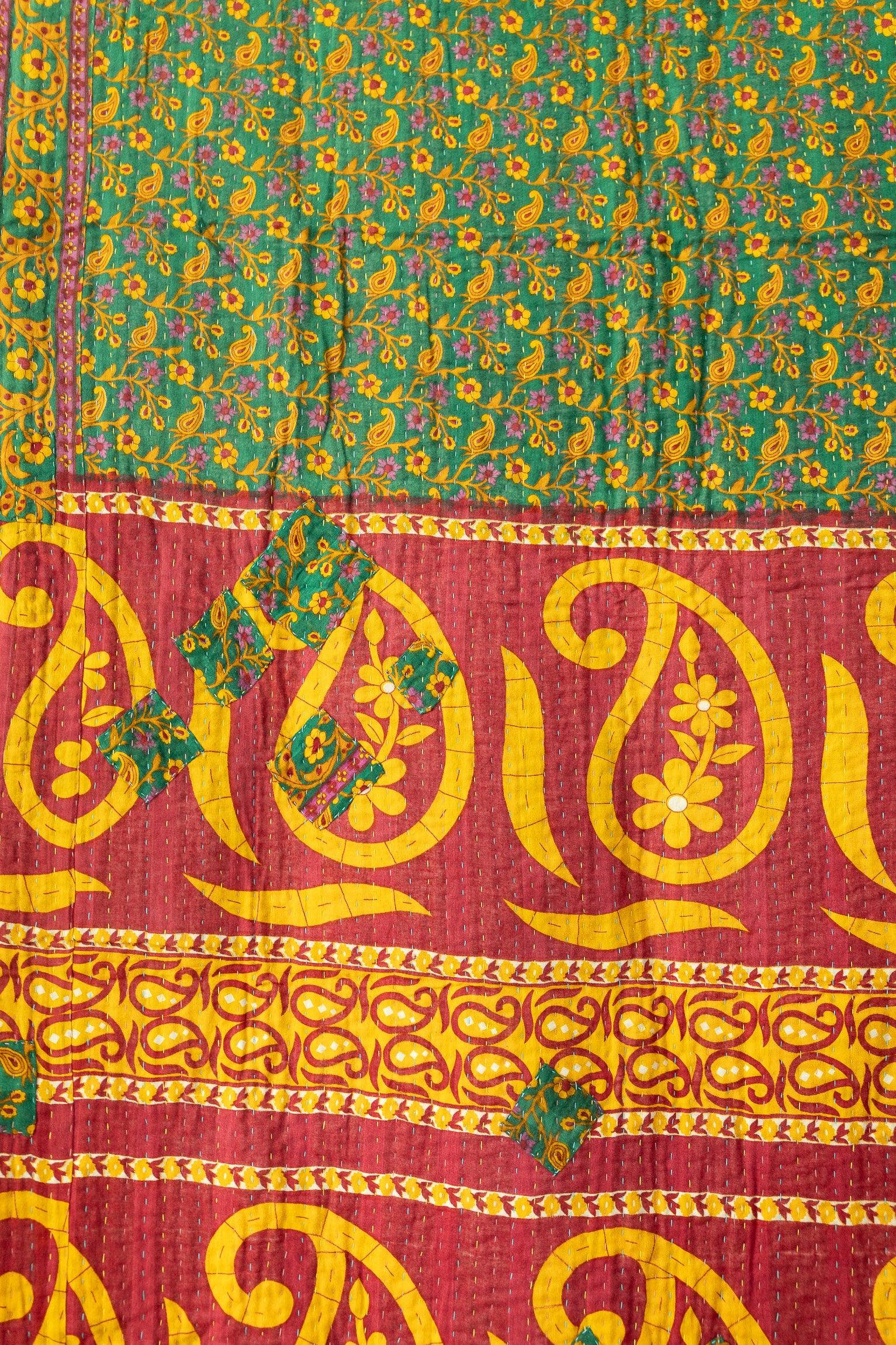 Awake Kantha Throw