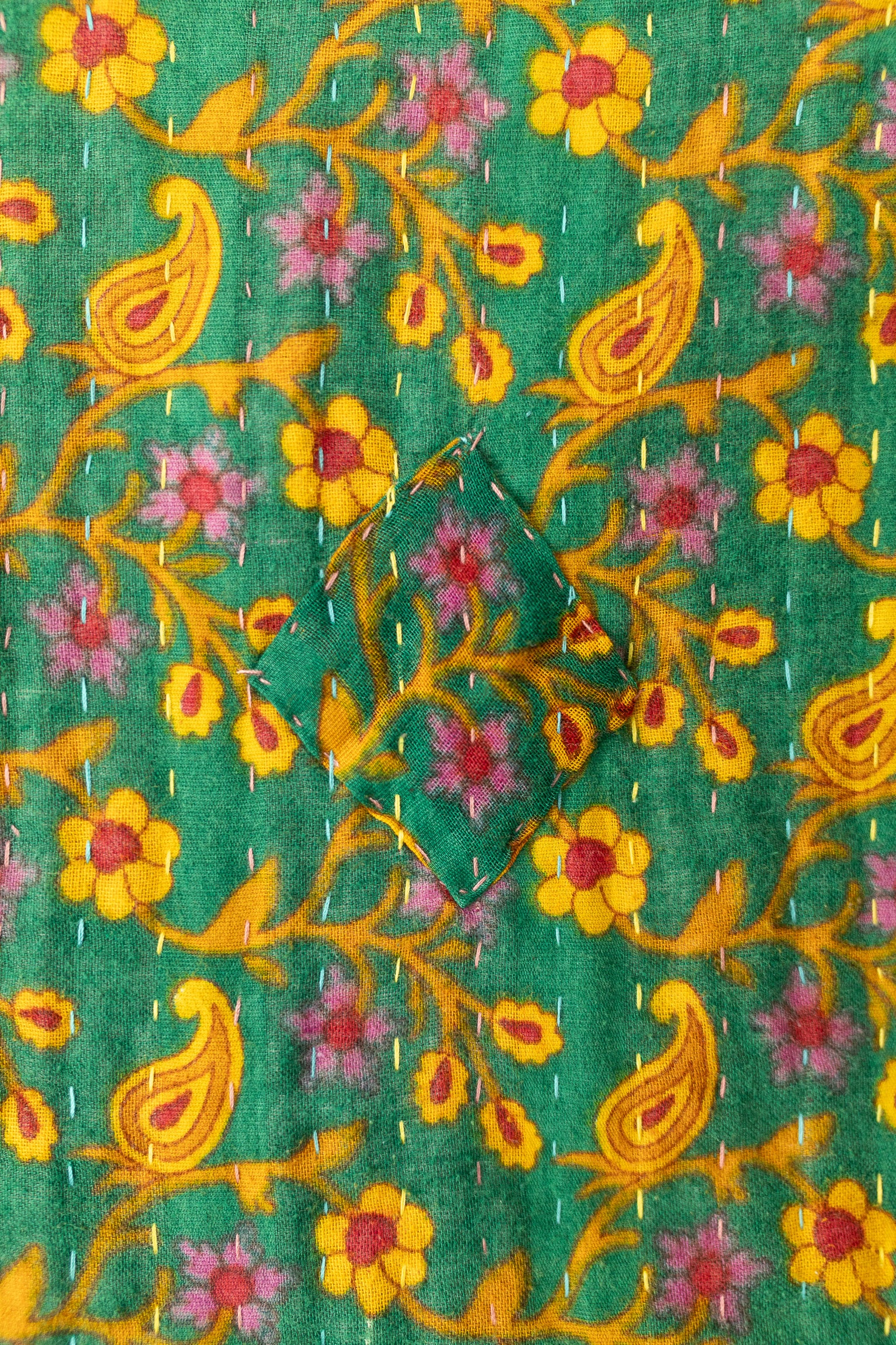 Awake Kantha Throw