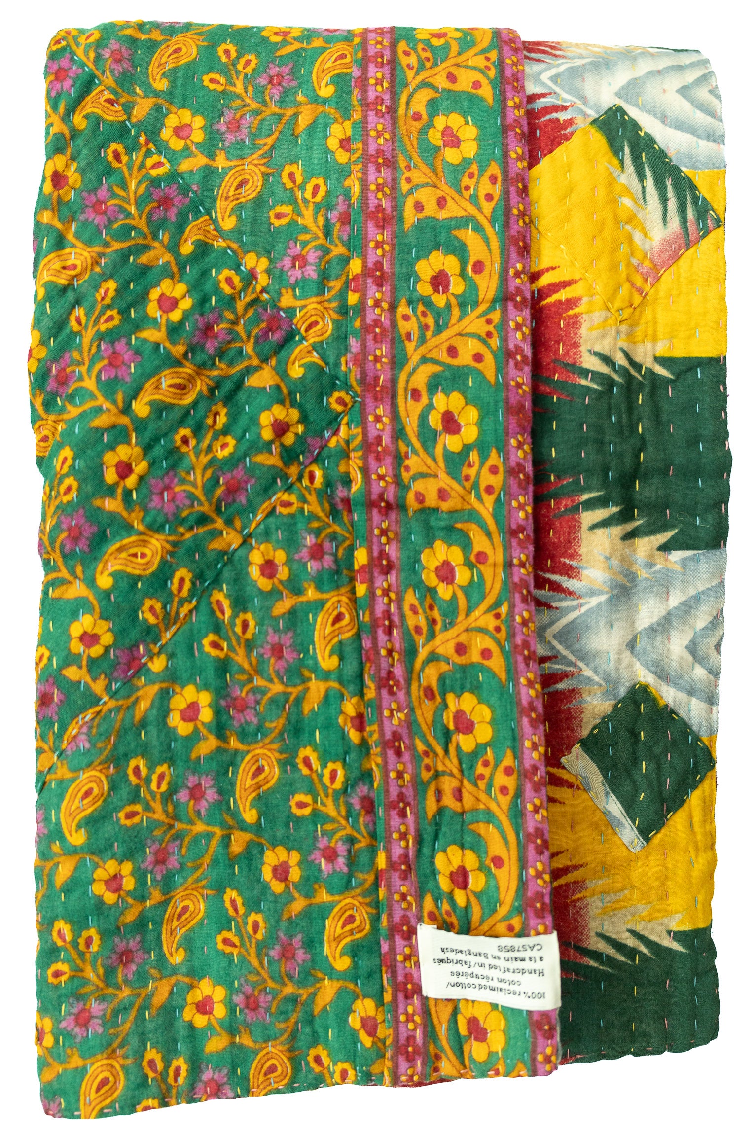 Awake Kantha Throw