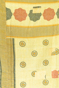 Awe Large Kantha Throw Blanket