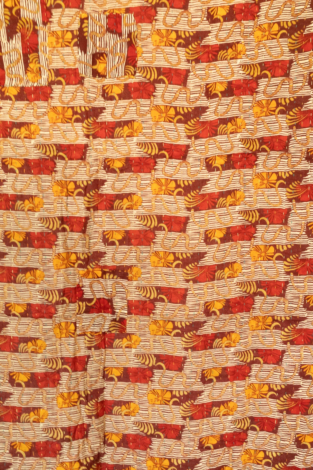 Gathering Kantha Throw