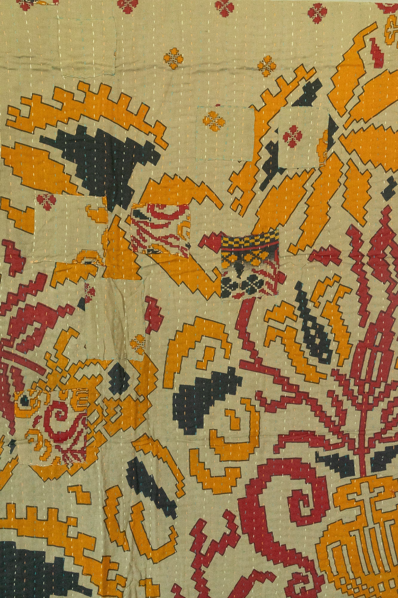 Gathering Kantha Throw