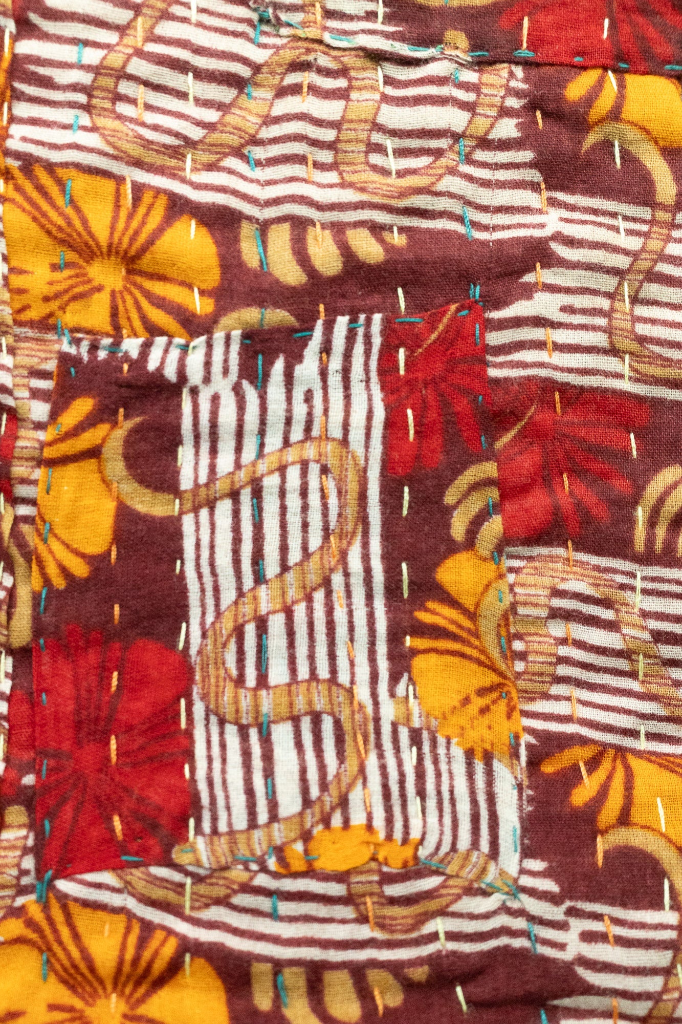 Gathering Kantha Throw