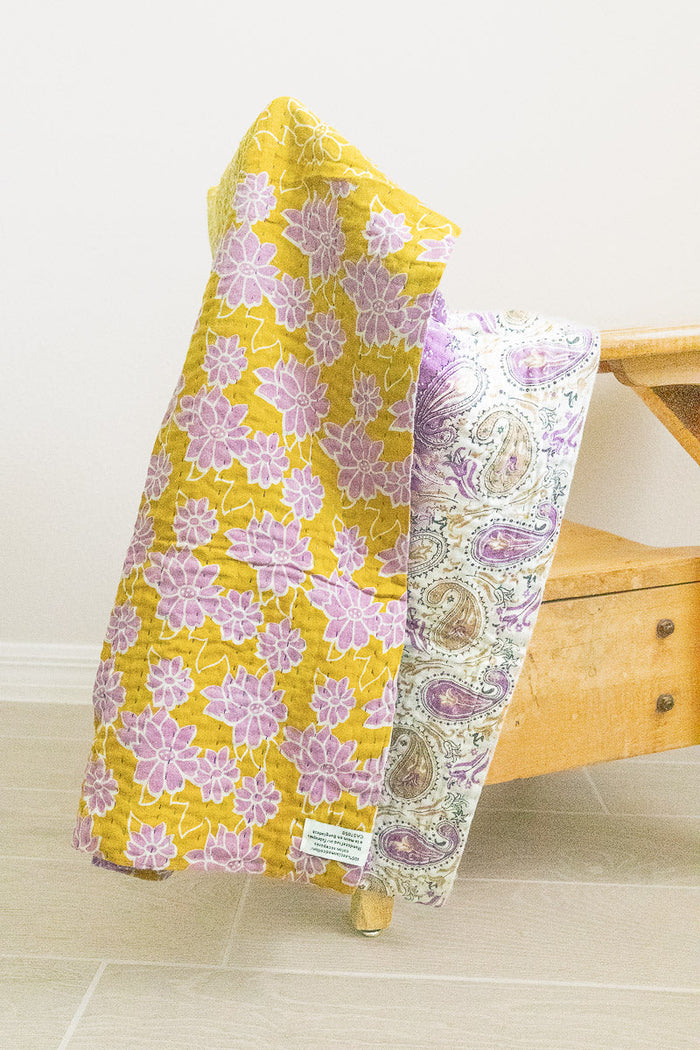 dignify Kantha Baby Blanket Quilt