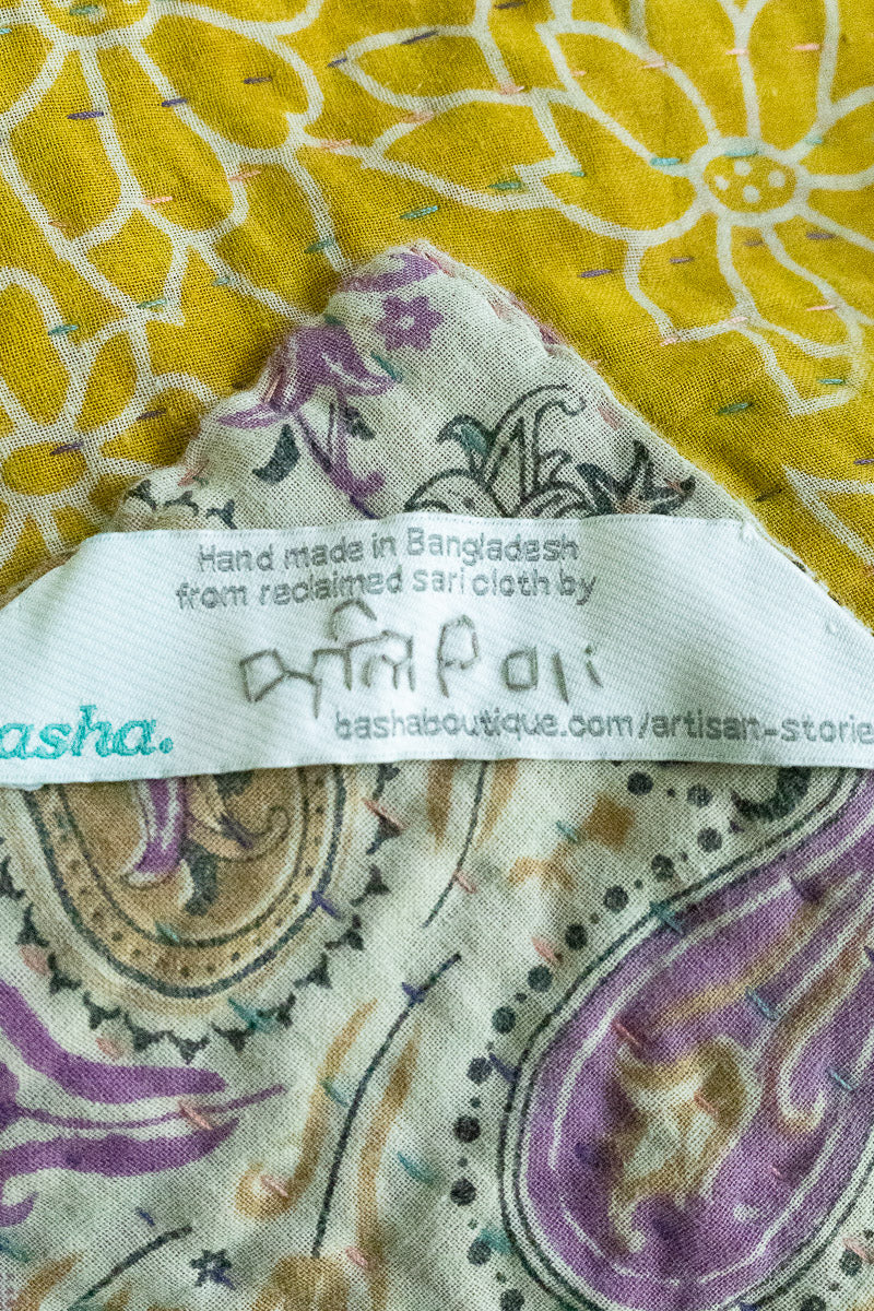 Babe No. 3 Kantha Baby Blanket