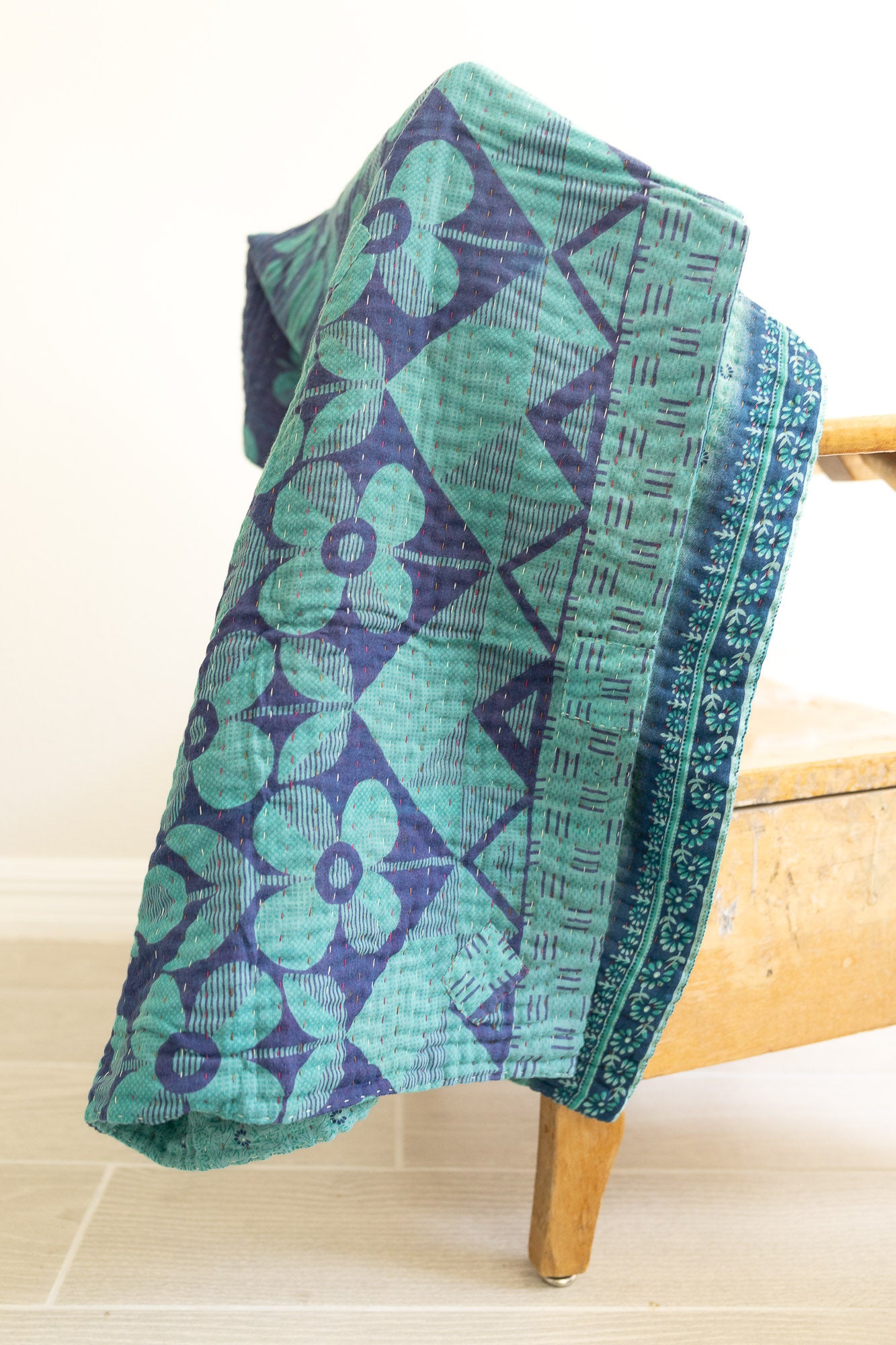 Babe No. 1 Kantha Baby Blanket