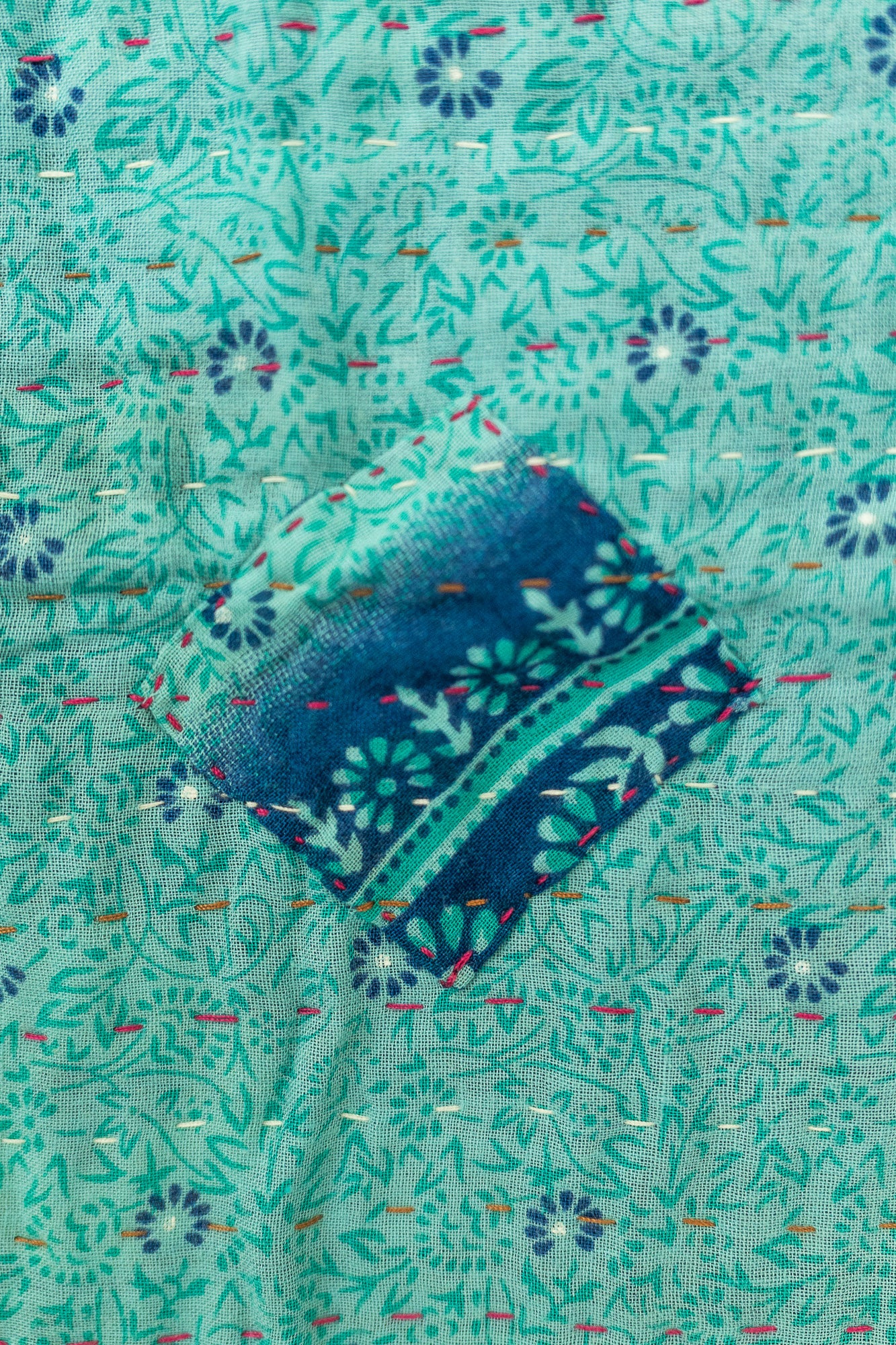 Babe No. 1 Kantha Baby Blanket