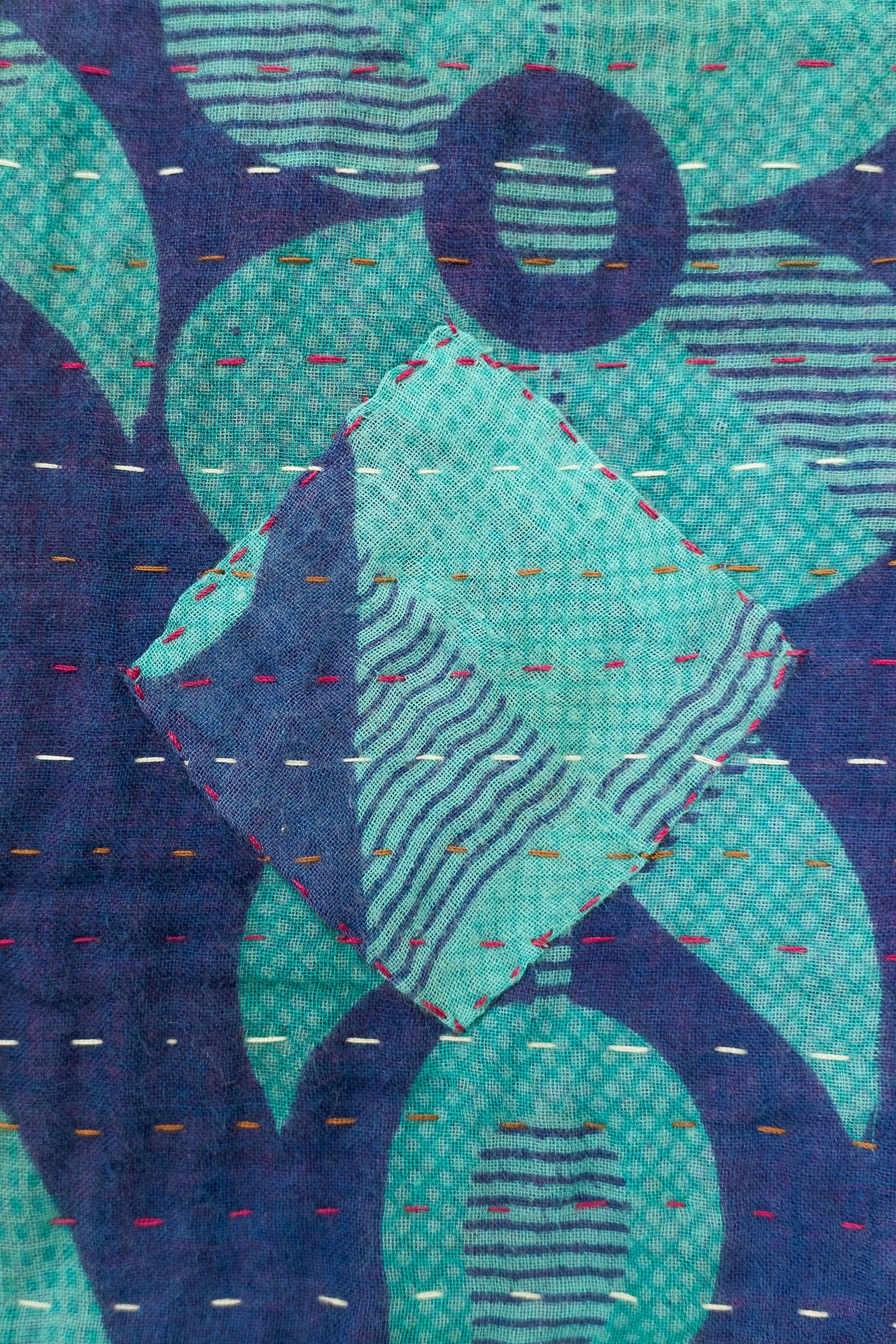 Babe No. 1 Kantha Baby Blanket