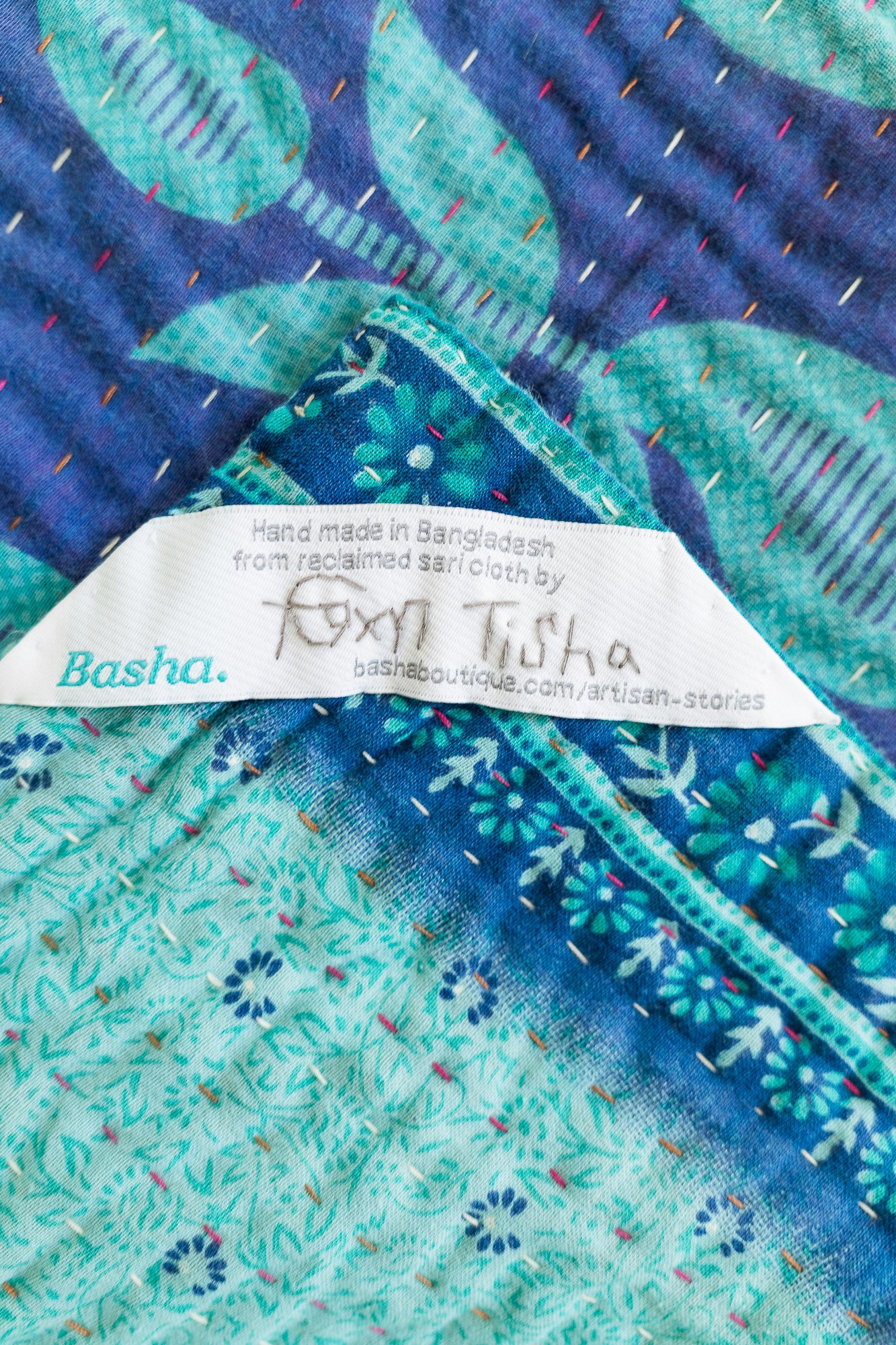 Babe No. 1 Kantha Baby Blanket