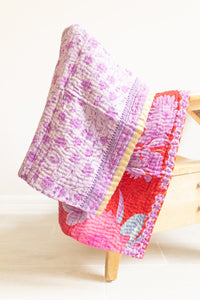 dignify Kantha Baby Blanket Quilt