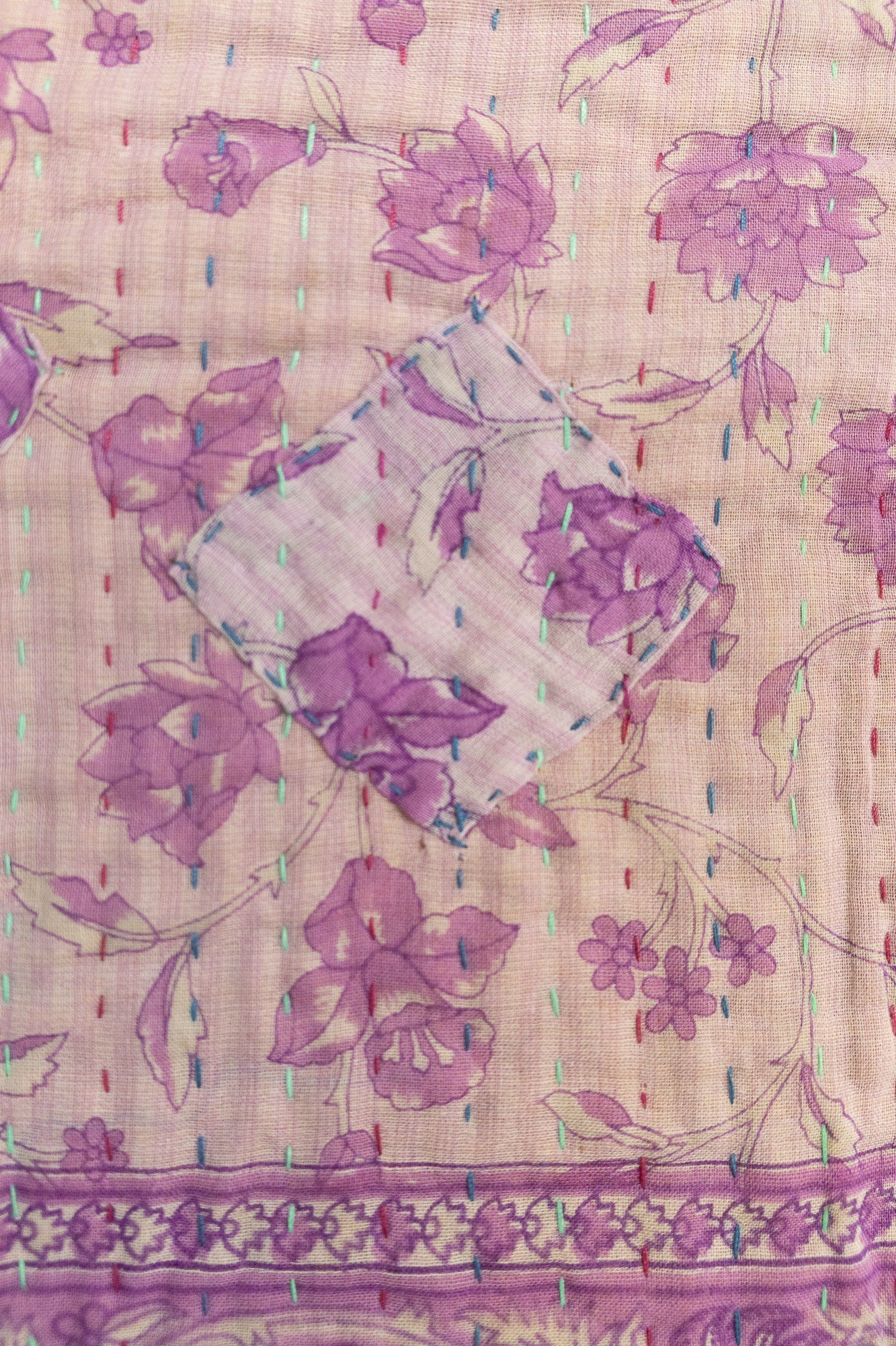 Babe No. 2 Kantha Baby Blanket