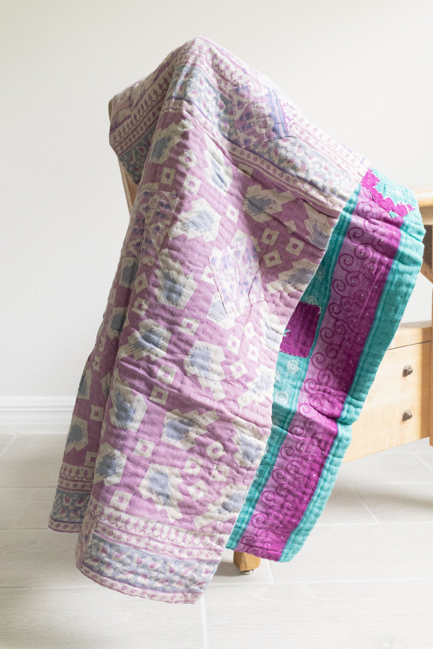 Babe No. 2 Mini Kantha Blanket