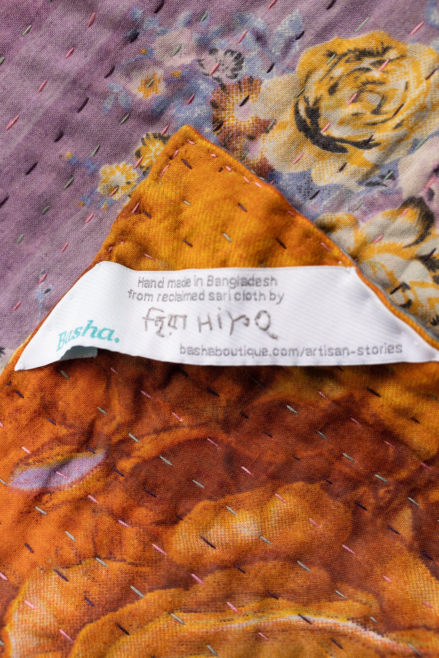 Babe No. 3 Mini Kantha Blanket