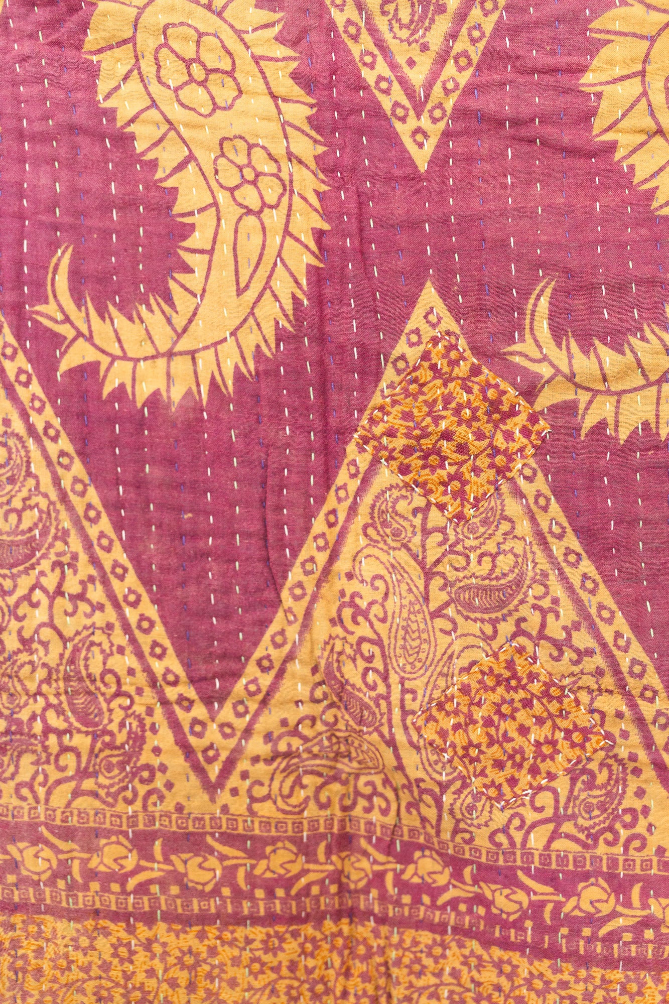 Babe No. 4 Kantha Baby Blanket