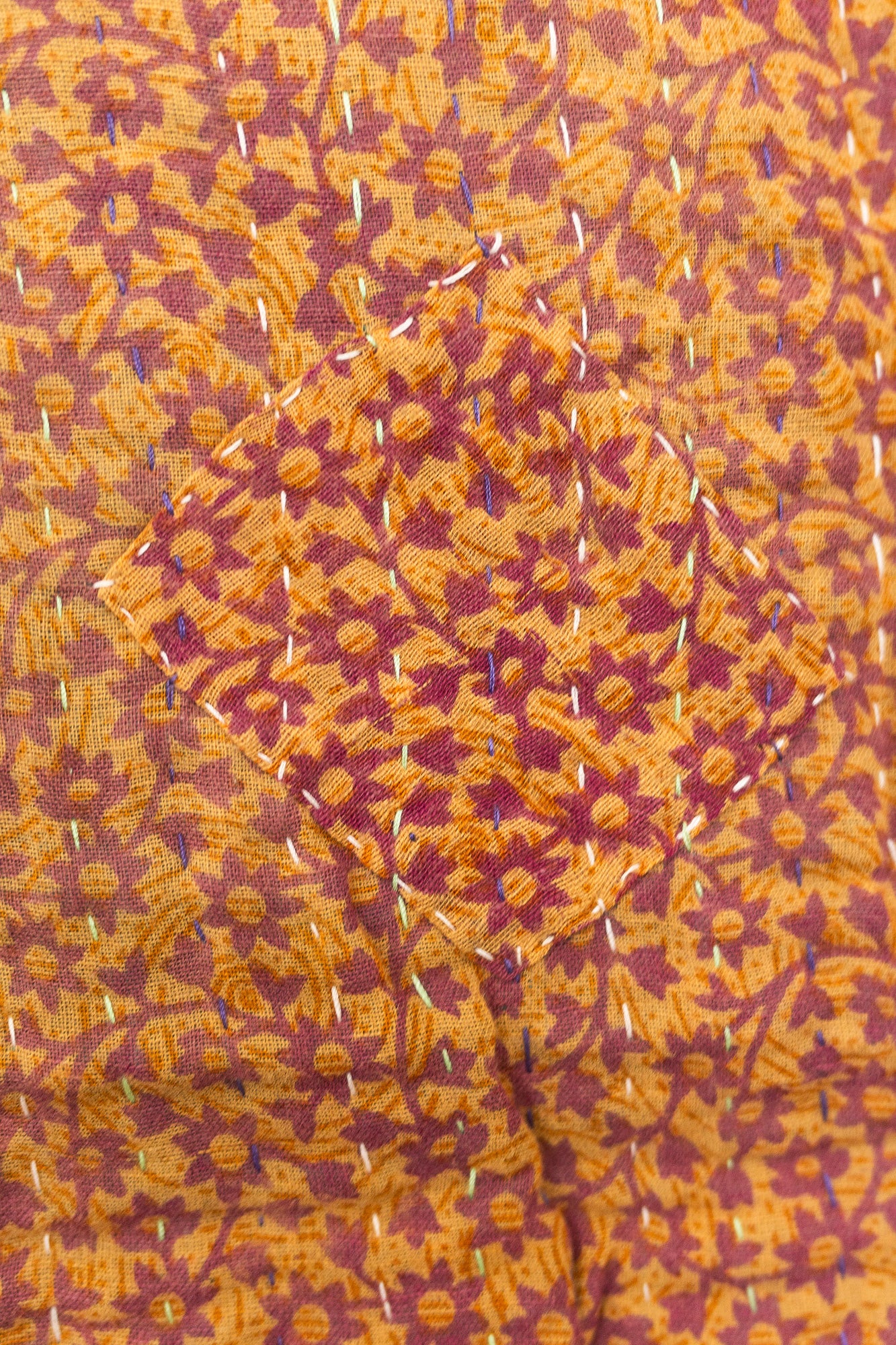 Babe No. 4 Kantha Baby Blanket