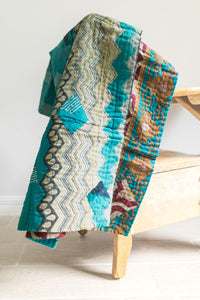 Babe No. 5 Mini Kantha Blanket