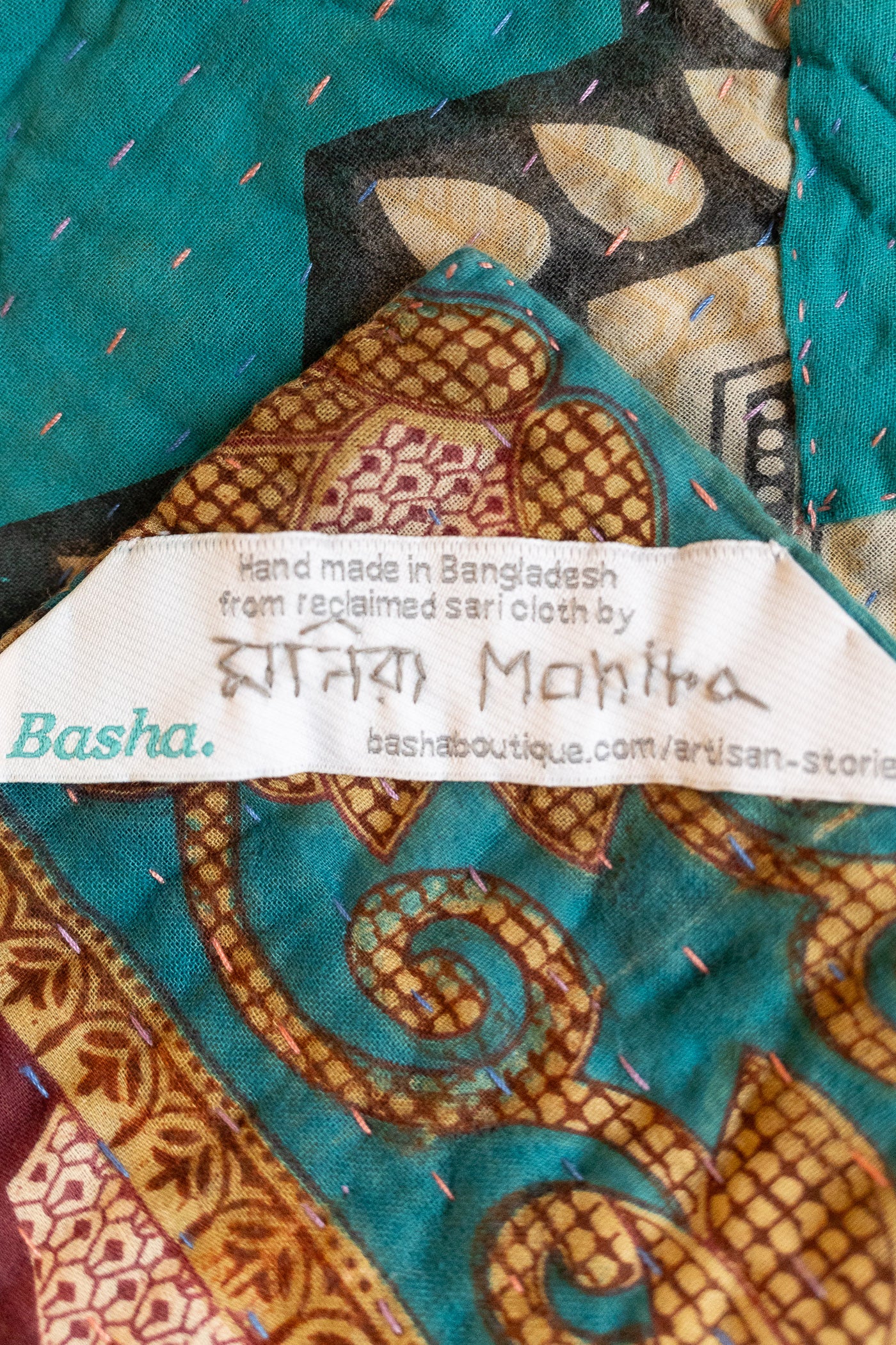 Babe No. 5 Mini Kantha Blanket