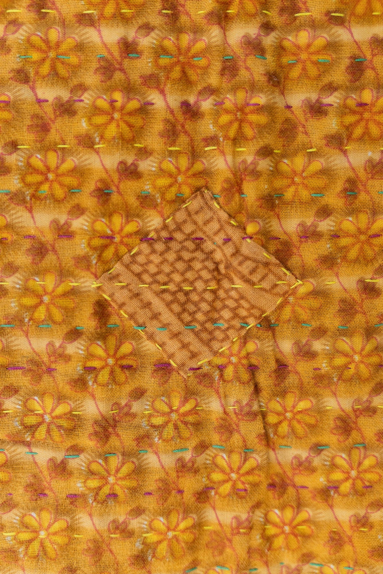 Babe No. 5 Kantha Baby Blanket