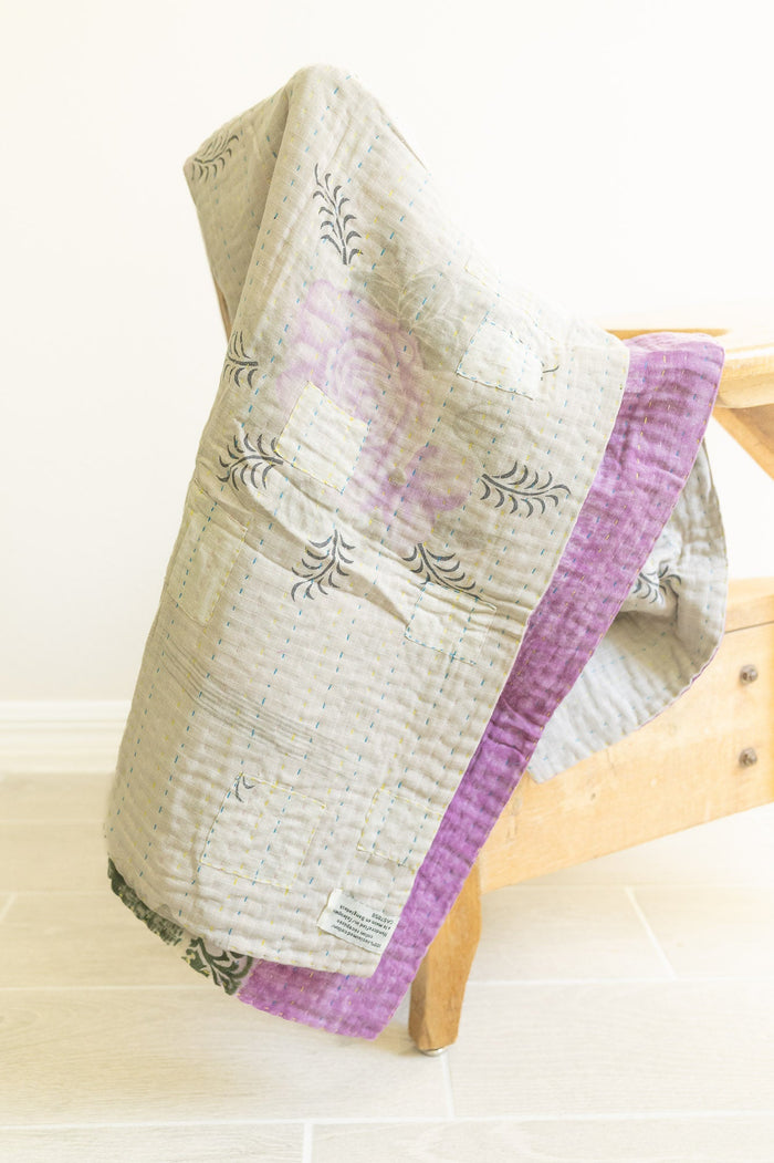 dignify Kantha Baby Blanket Quilt