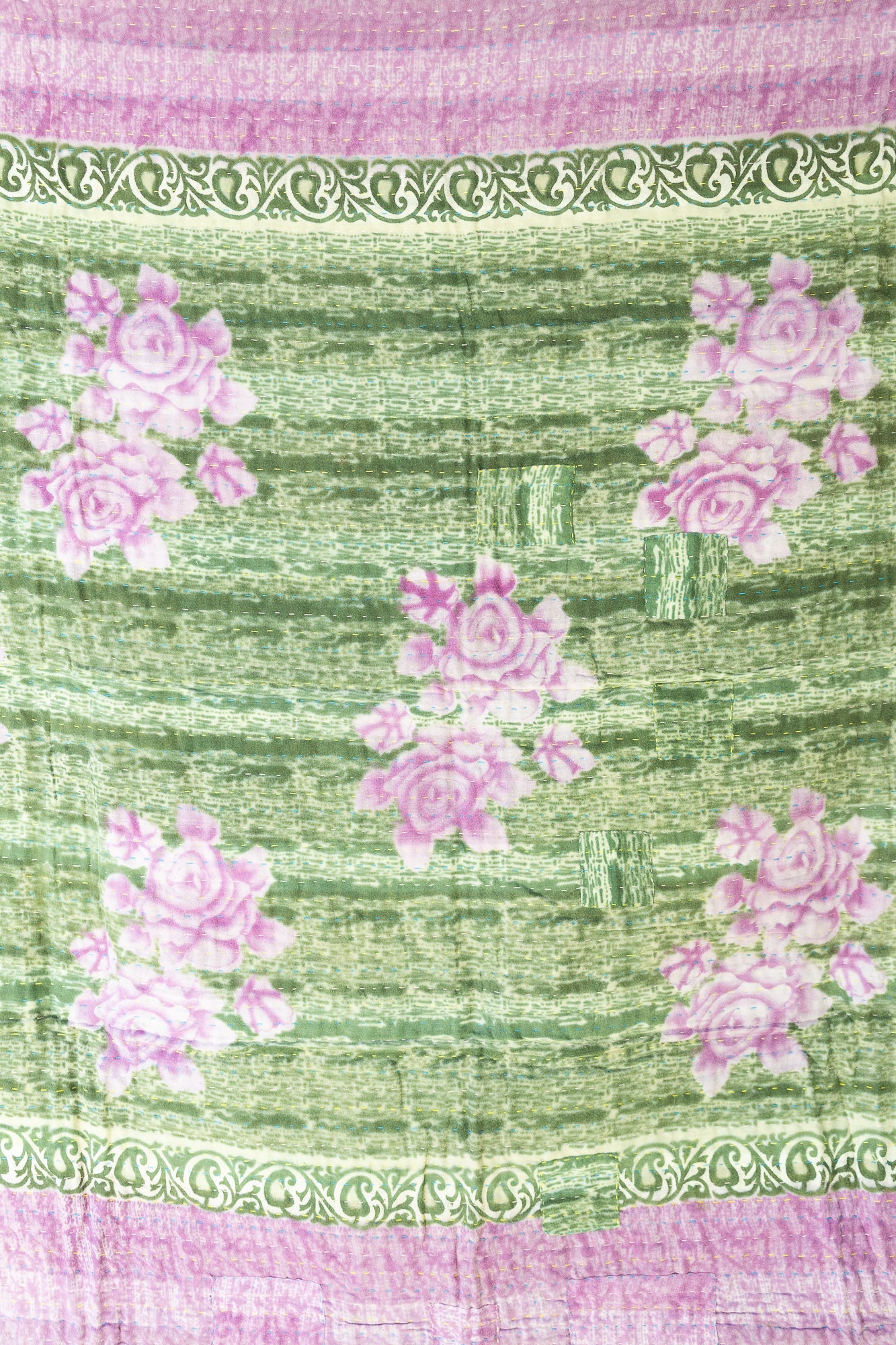 Babe No. 7 Kantha Baby Blanket